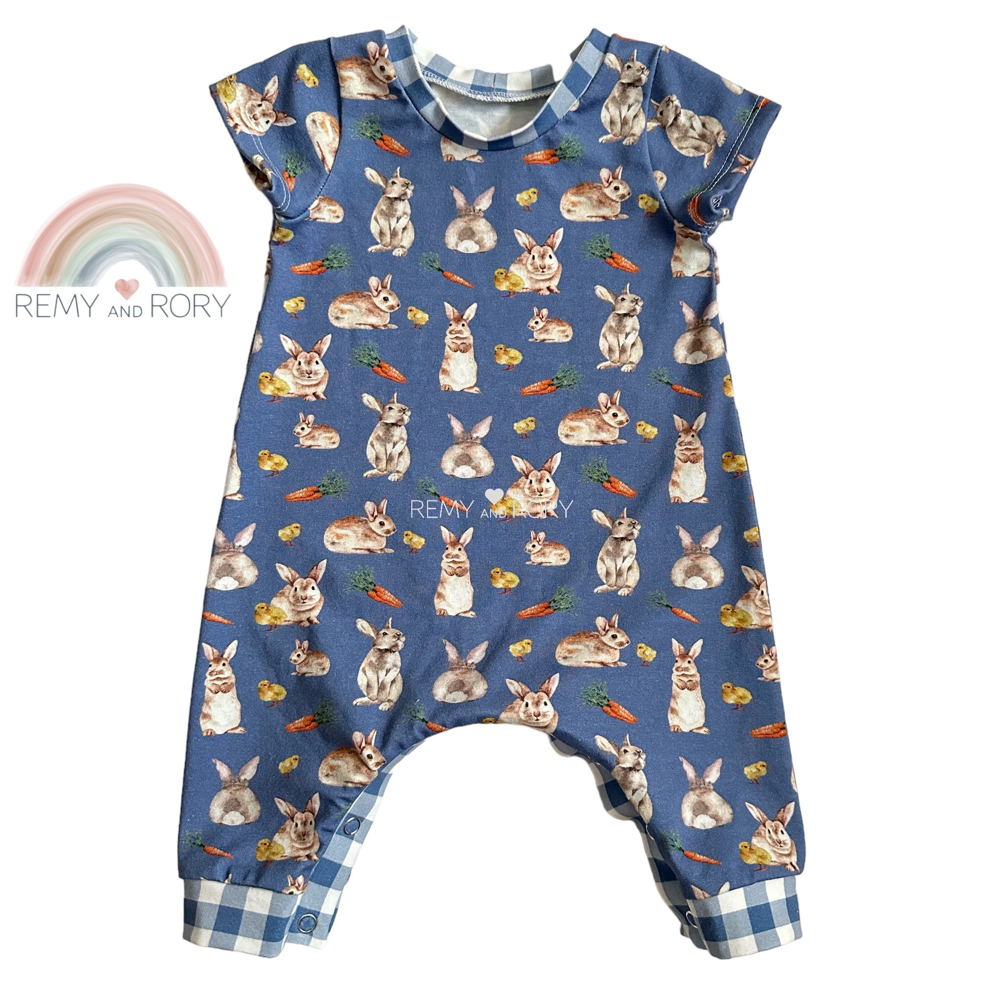 Size 3M Bunnies Baby Romper