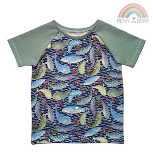 Size 5T Narwhals Tee